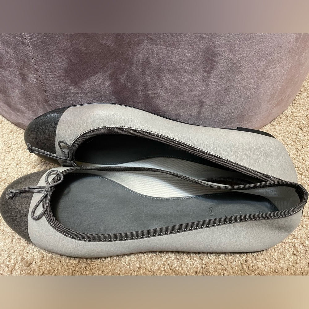 JCREW leather ballet flats size 10